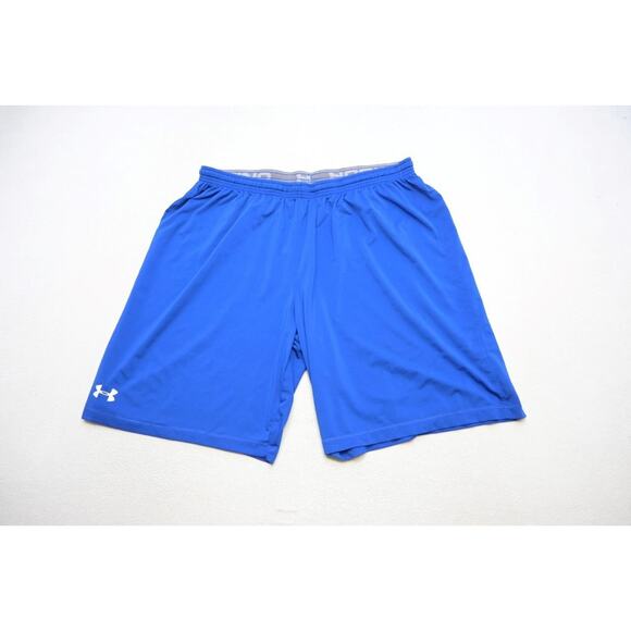 Under Armour Gym Shorts HeatGear Performance No Pockets 10.5" INS Mens 2XL - Picture 1 of 5